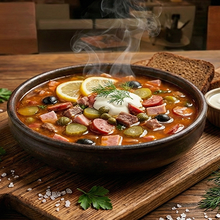 Солянка сборная мясная