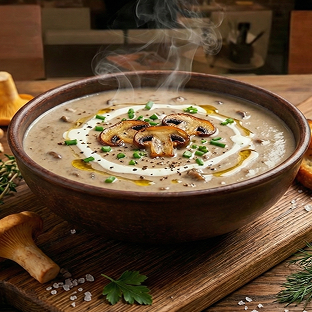 Грибной крем-суп